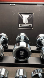 Load image into Gallery viewer, Dumbells Machined Steel 5KG - 50KG
